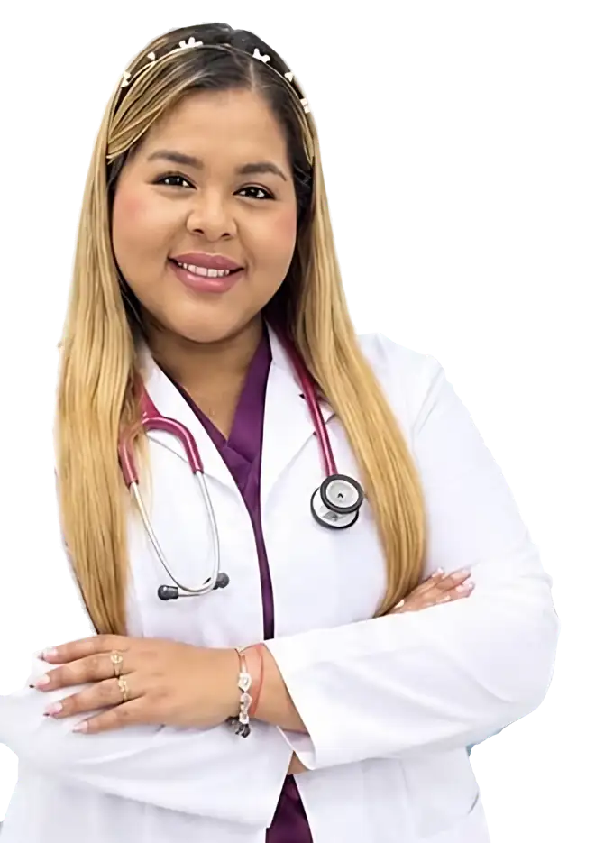 Dra. Yinna de León, médica general
