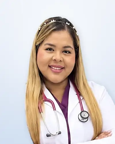 Dra. Yinna de León, médica general · turno de la tarde